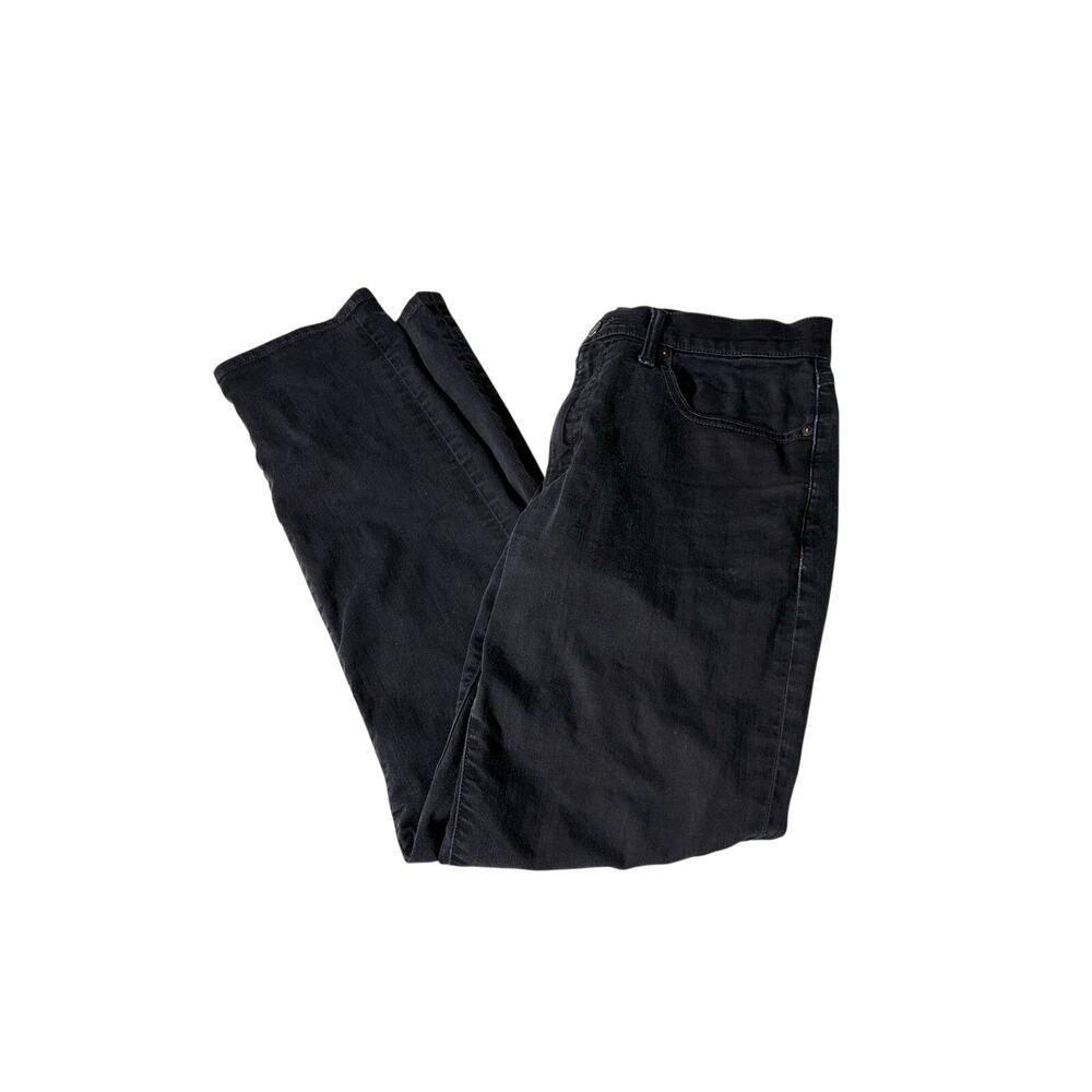 Lucky Brand 121 Heritage Slim Jeans Mens 33x32 Black Denim